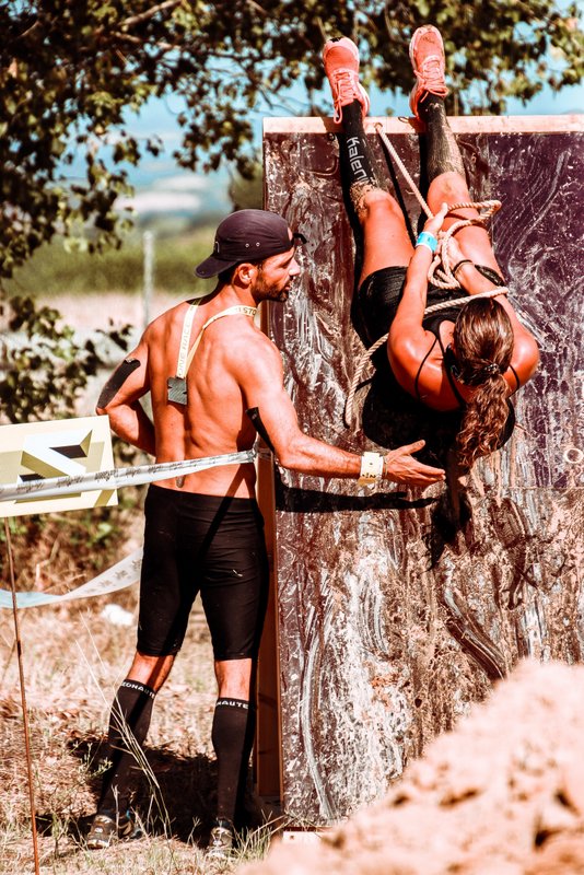 franchissement d'un mur